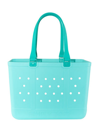 Simply Southern Simply Tote waterproof tote bag in Lagoon