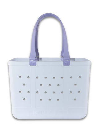 Simply Southern Simply Tote waterproof tote bag in Lavender