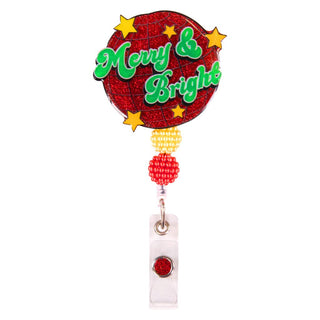 Simply Southern Merry & Bright holiday badge reel