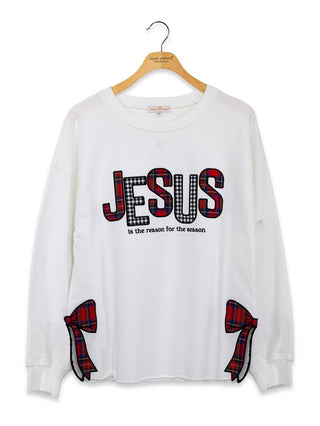 Simply Southern Jesus Bow Crewneck