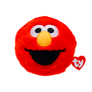 Ty Beanie Bouncer Elmo plush in red