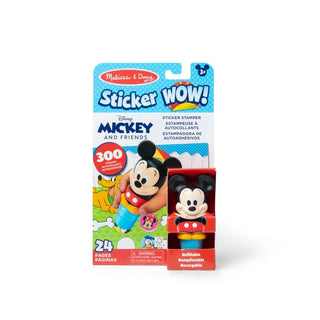Melissa & Doug Sticker WOW! Disney activity pad and Mickey Mouse sticker stamper