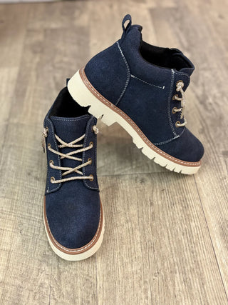 Very G Bernie Boots in Navy