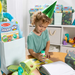 Melissa & Doug Sticker WOW! activity pad and Olive the Dinosaur sticker stamper
