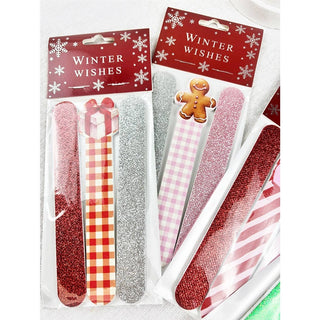 Christmas Theme Nail File Set