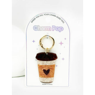 Coffee and Latte Key Charm