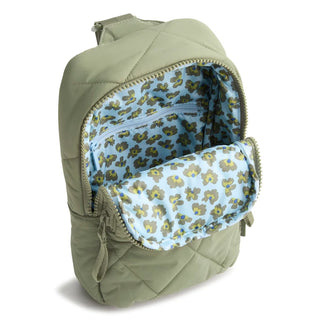 Vera Bradley Lorman Sling Backpack Deep Lichen Green