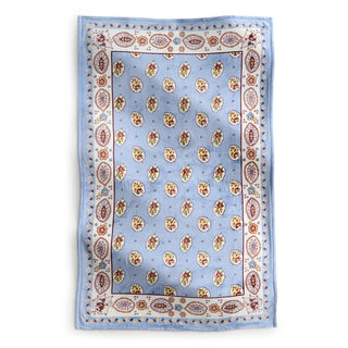 Vera Bradley plush throw blanket in Blue Leaf print