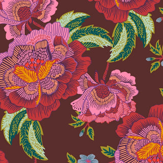 Vera Bradley Original Zip Hipster Tapestry Blossoms