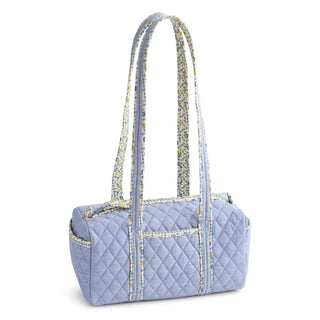 Vera Bradley Original 100 Handbag Blue Chambray