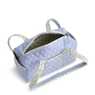 Vera Bradley Original 100 Handbag Blue Chambray