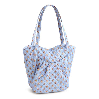 Vera Bradley Amanda Shoulder Bag Blue Leaf