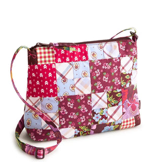 Vera Bradley Original Zip Hipster Festive Check Patchwork