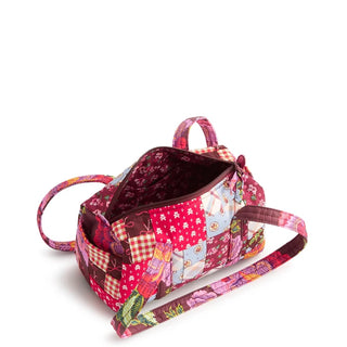 Vera Bradley Original 100 Handbag Festive Check Patchwork