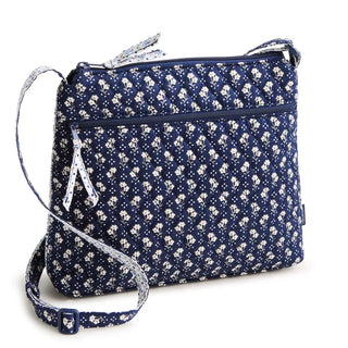 Vera Bradley Original Zip Hipster Rachel Ditsy Peacoat