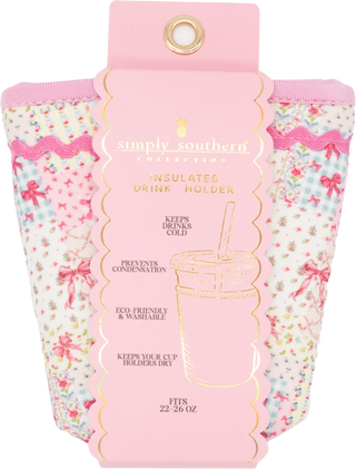 Simply Southern Small Drink Sleeve Quilt Ribbon
