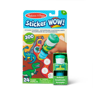 Melissa & Doug Sticker WOW! activity pad and Olive the Dinosaur sticker stamper