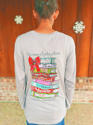 Simply Southern Long Sleeve Tee Books Driftwood