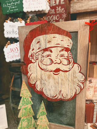 Raz Santa Face Wall Decor