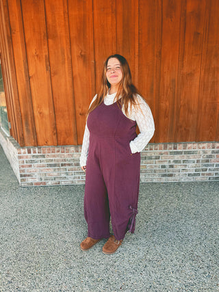 Simply Southern Vivian Jumpsuit Umber