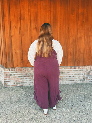 Simply Southern Vivian Jumpsuit Umber
