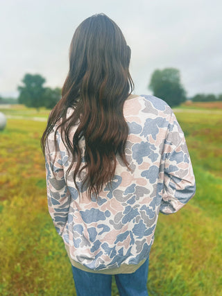 Camouflage Crewneck Pullover