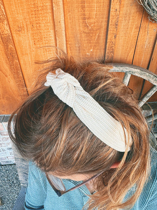 All Year Long Waffle Knot Headband