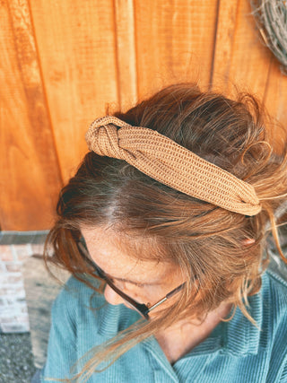 All Year Long Waffle Knot Headband