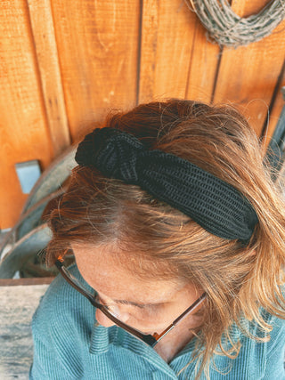 All Year Long Waffle Knot Headband