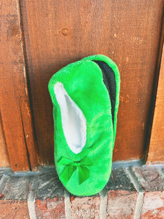 Christmas Theme Fuzzy Slippers