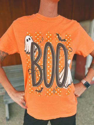 BOO- HALLOWEEN Graphic Tee