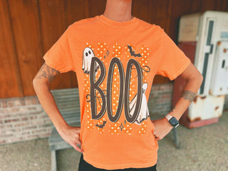 BOO- HALLOWEEN Graphic Tee