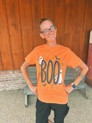 BOO- HALLOWEEN Graphic Tee