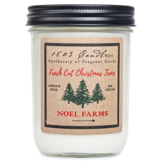 1803 Fresh Cut Christmas Trees Soy Jar Candle