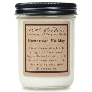 1803 Homestead Holiday Soy Jar Candle
