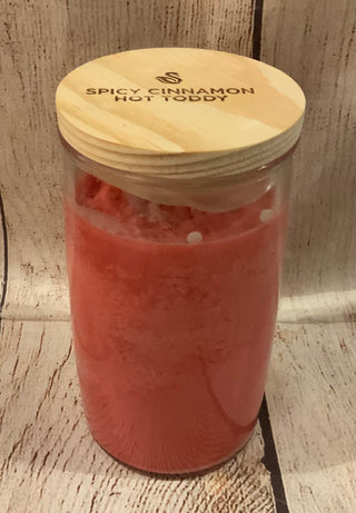 Swan Creek Logo Jar Spicy Cinnamon Hot Toddy 12oz