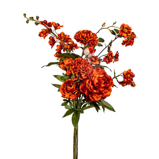 Fall Mixed Bush with Peony – Rust