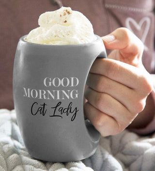Good Morning Mug Cat Lady