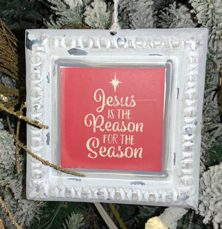 Jesus is the Reason Ornament