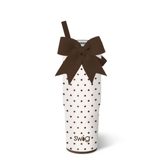 Swig To-Go Tumbler Mocha Dots 30oz