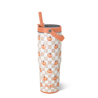 Swig To-Go Tumbler Pumpkin Check 30oz