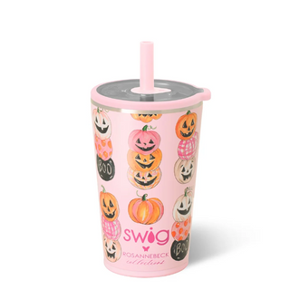 Swig Party Cup Sipper Pumpkin Stacks 14oz
