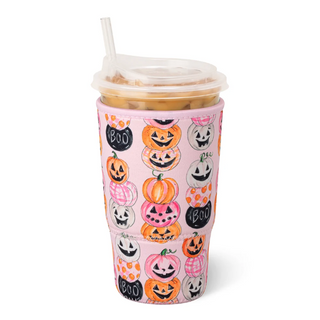 Swig Iced Cup Coolie Pumpkin Stacks 32oz