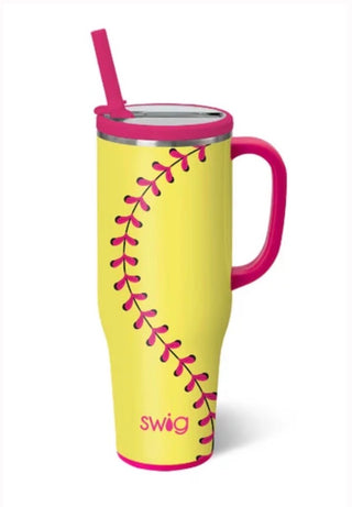 Swig Mega Mug Softball 40oz