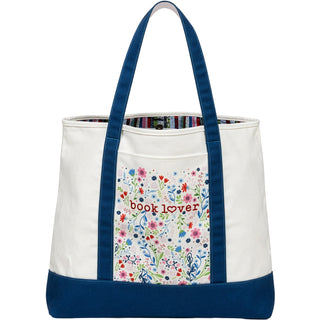 Pavilion Gift Book Lovers cotton canvas tote bag