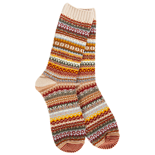 World's Softest Socks Weekend Nordic Crew Cashew