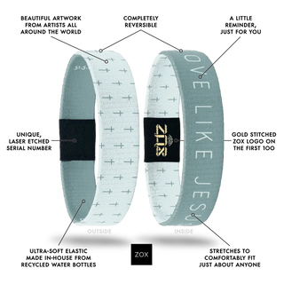 Zox Love Like Jesus Bible Verse Bracelet