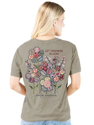 Simply Southern Mineral Wash Short Sleeve Bloom Birch