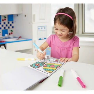 Melissa & Doug Magicolor Friends & Fun coloring pad with markers