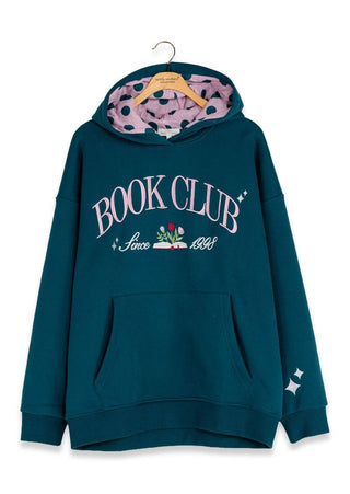 Simply Southern Embroidered Book Hoodie